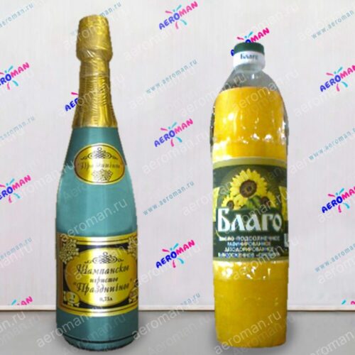 Надувная бутылка